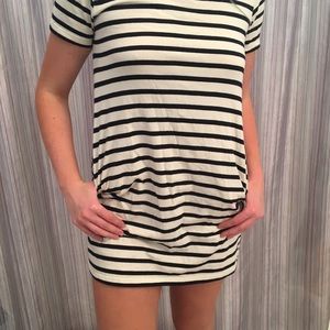 Striped sailor style dress